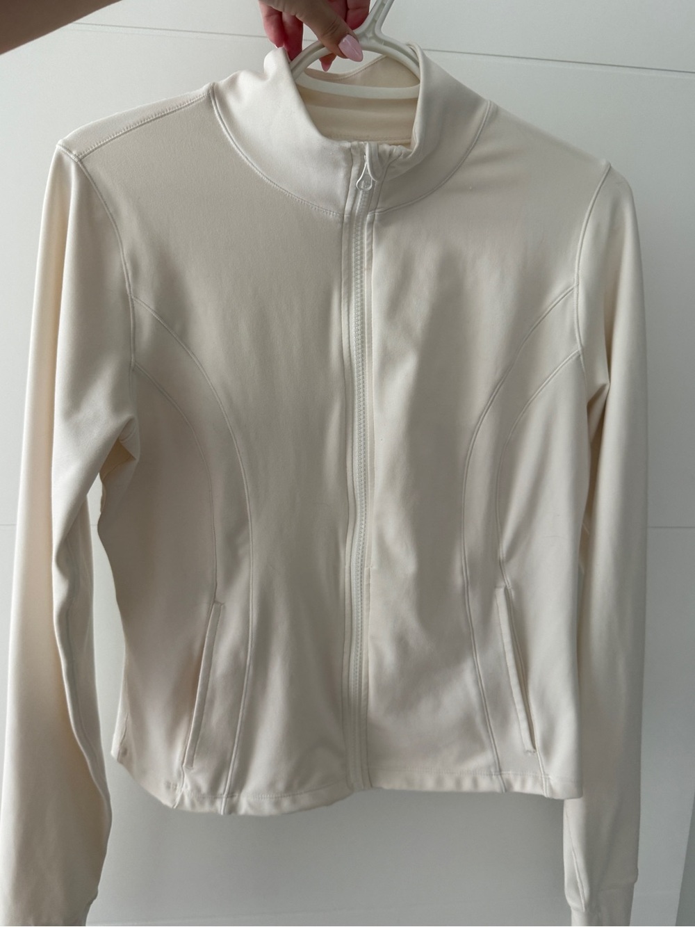 Athletic zip up
